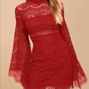 Lace Longsleeve Dress